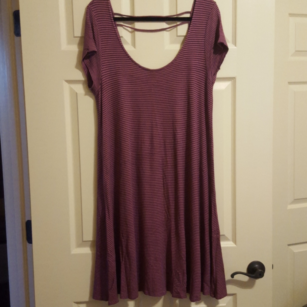 Motherhood Maternity striped dress, XL